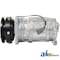 A & I Products Compressor, New, A6 Style w/ Clutch (1 groove 5.58" pulley, 12V) 7.8" x8.1" x12.7" A-500-6003 - alternate 2